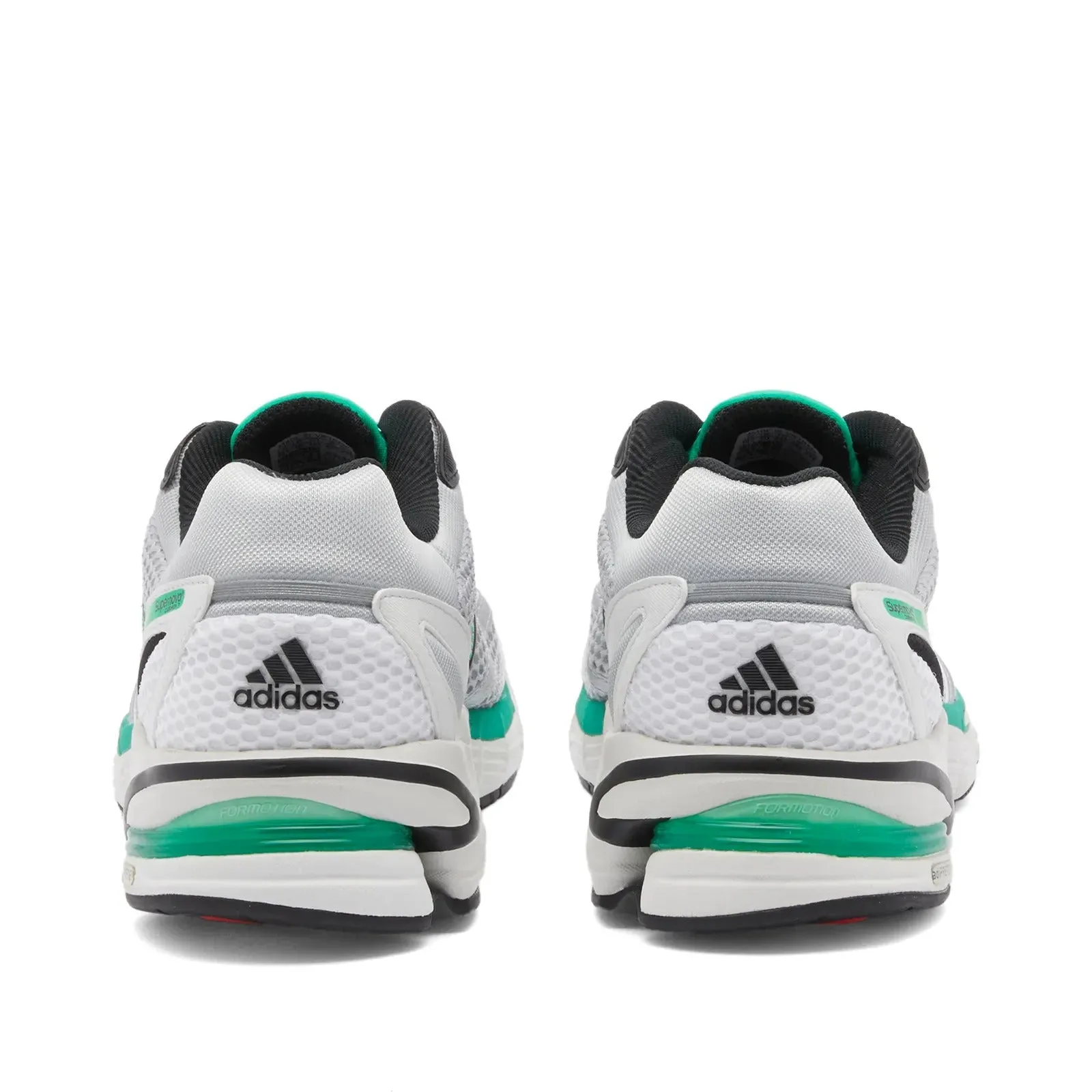 Adidas Supernova Cushion 7 sneakers, black/silver/white/green