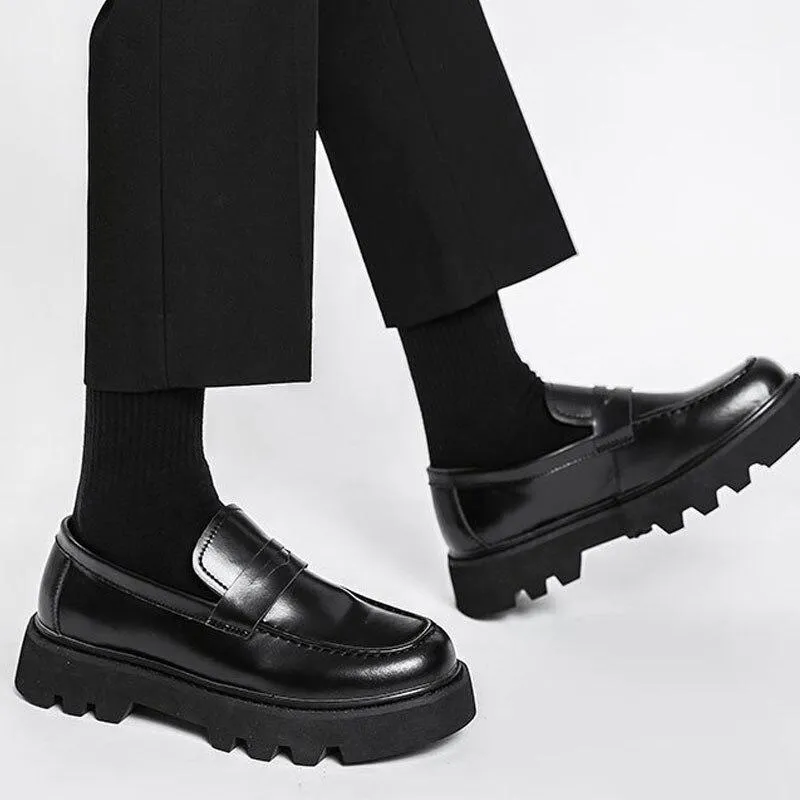 Amozae- Majang Chunky Sole Loafers