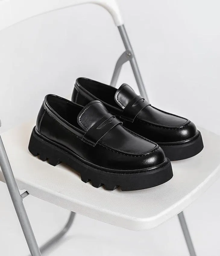 Amozae- Majang Chunky Sole Loafers