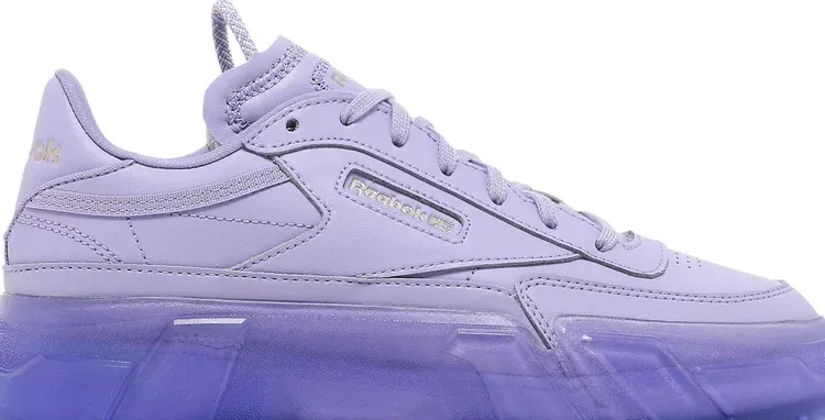 Cardi b x wmns club c 'crisp purple' Reebok sneakers, purple