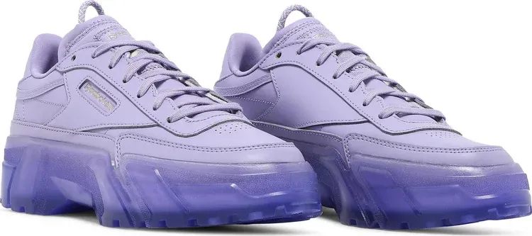 Cardi b x wmns club c 'crisp purple' Reebok sneakers, purple