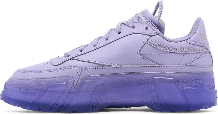 Cardi b x wmns club c 'crisp purple' Reebok sneakers, purple