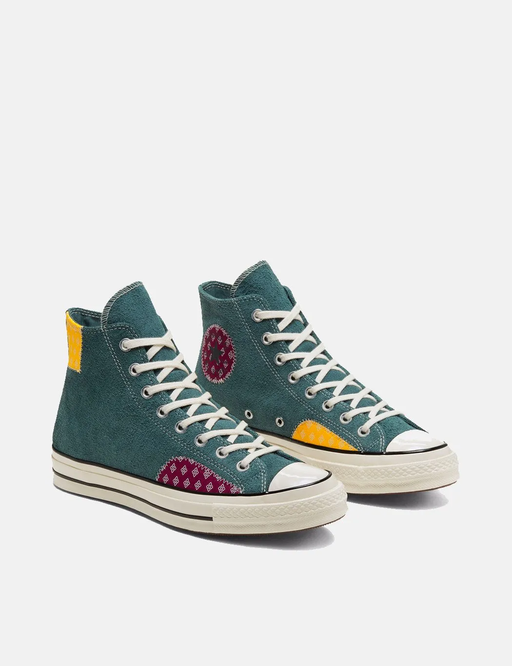 Converse Twisted Prep 70's Chuck Taylor Hi (166853C) - Faded Spruce/Amarillo