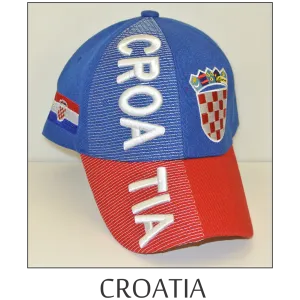 Croatia Baseball Cap