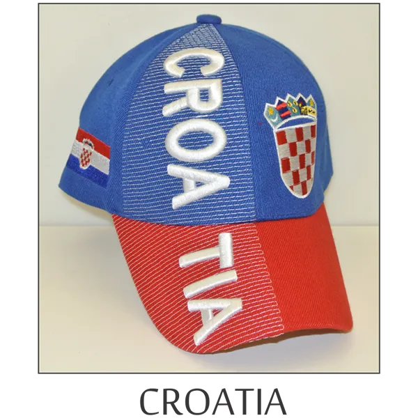 Croatia Baseball Cap