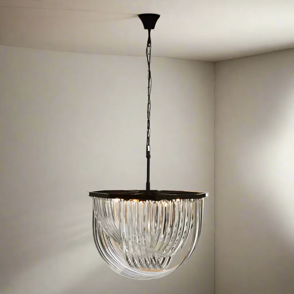 Crystal Looped Chandelier 50 cm