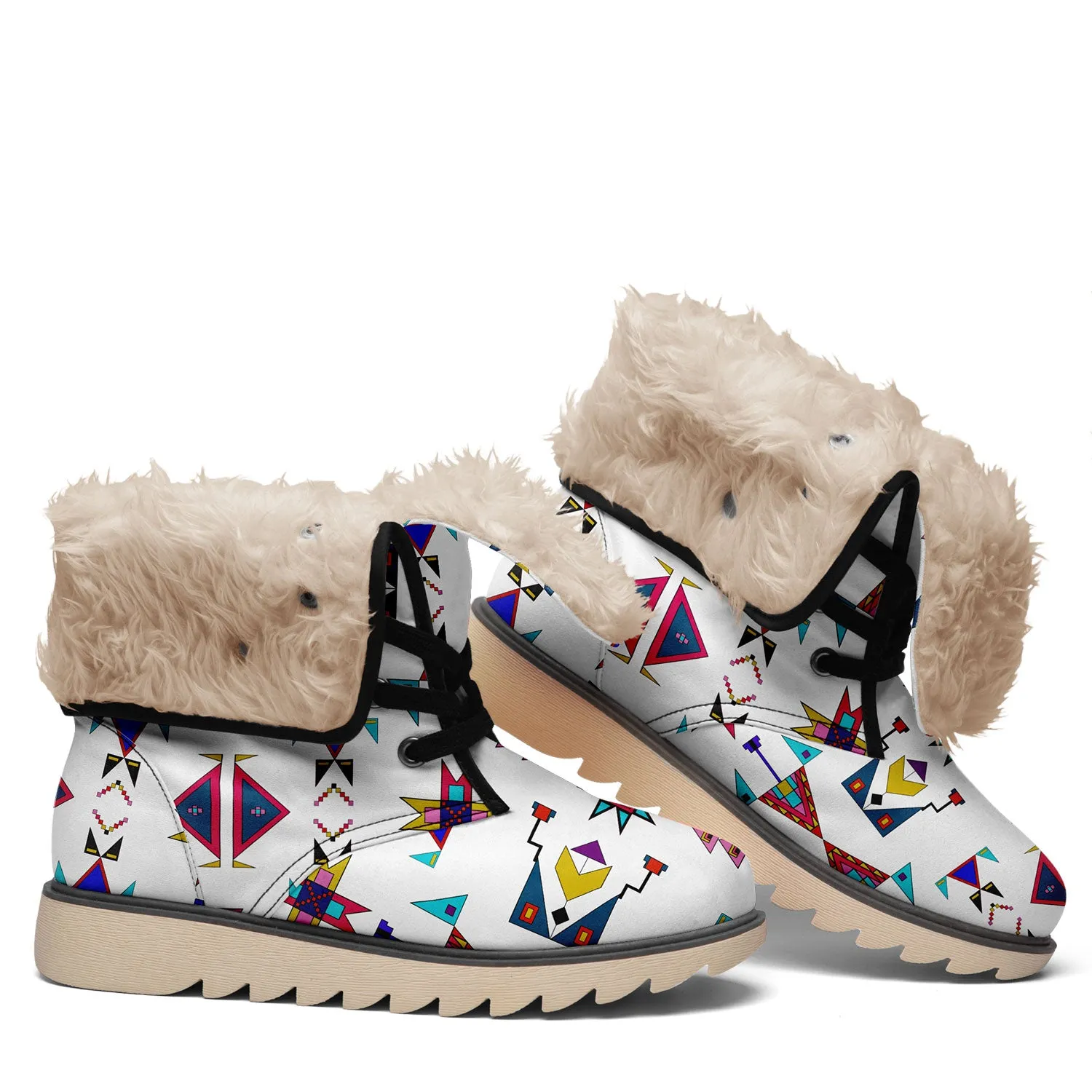 Enemy Territory White Polar Winter Boots