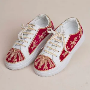 Festive Bridal Sneakers