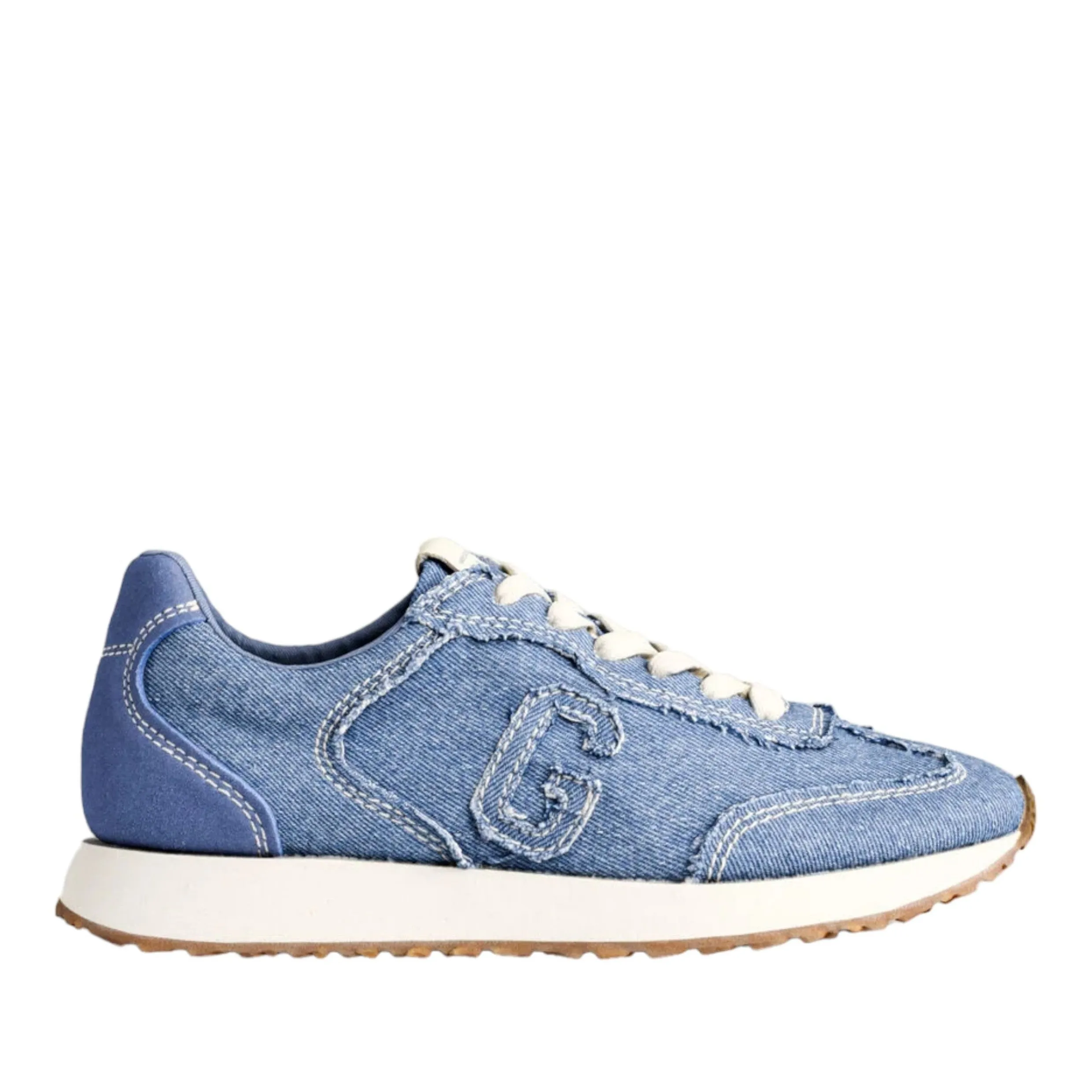 GANT Caffay Cotton Twill Trainer Denim 28538567