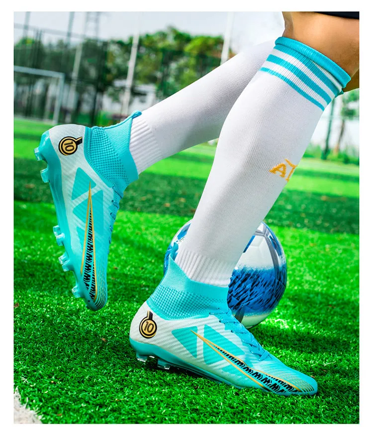 Large High-Top Adult Soccer Cleats, Training