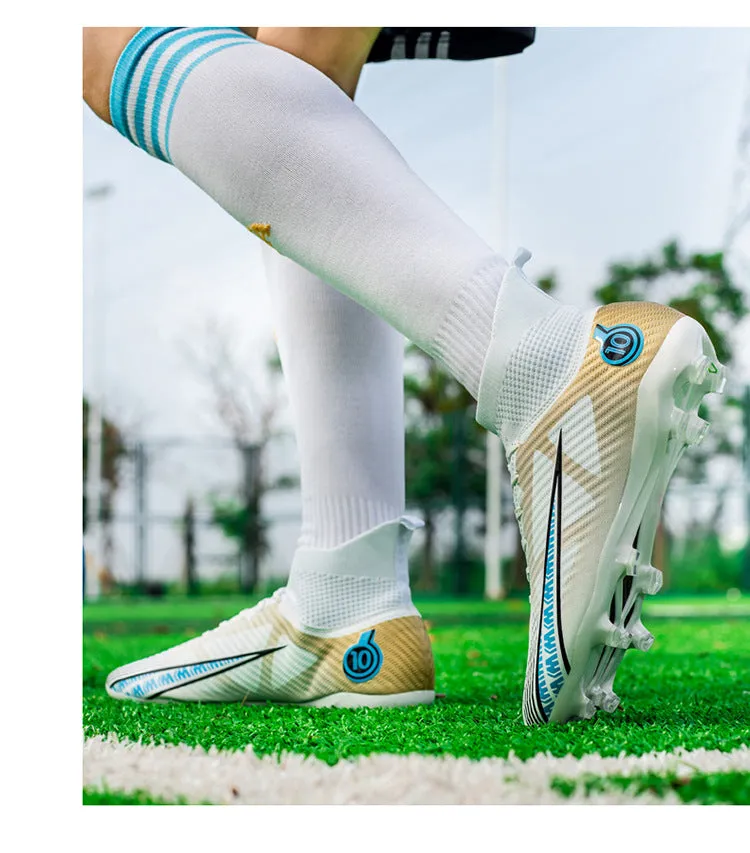 Large High-Top Adult Soccer Cleats, Training