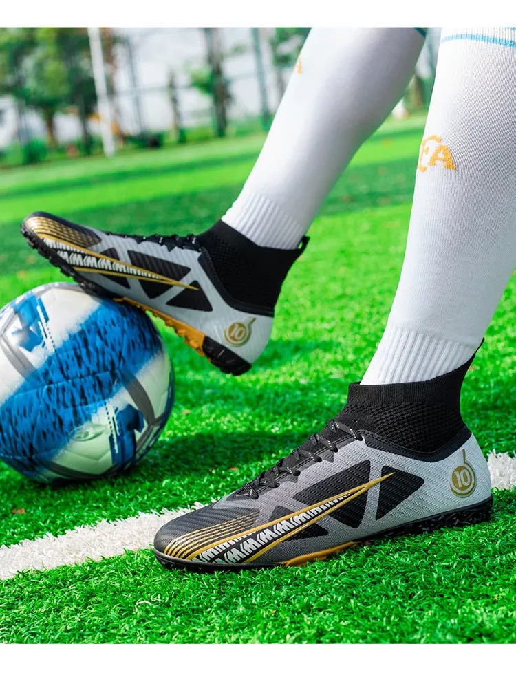 Large High-Top Adult Soccer Cleats, Training