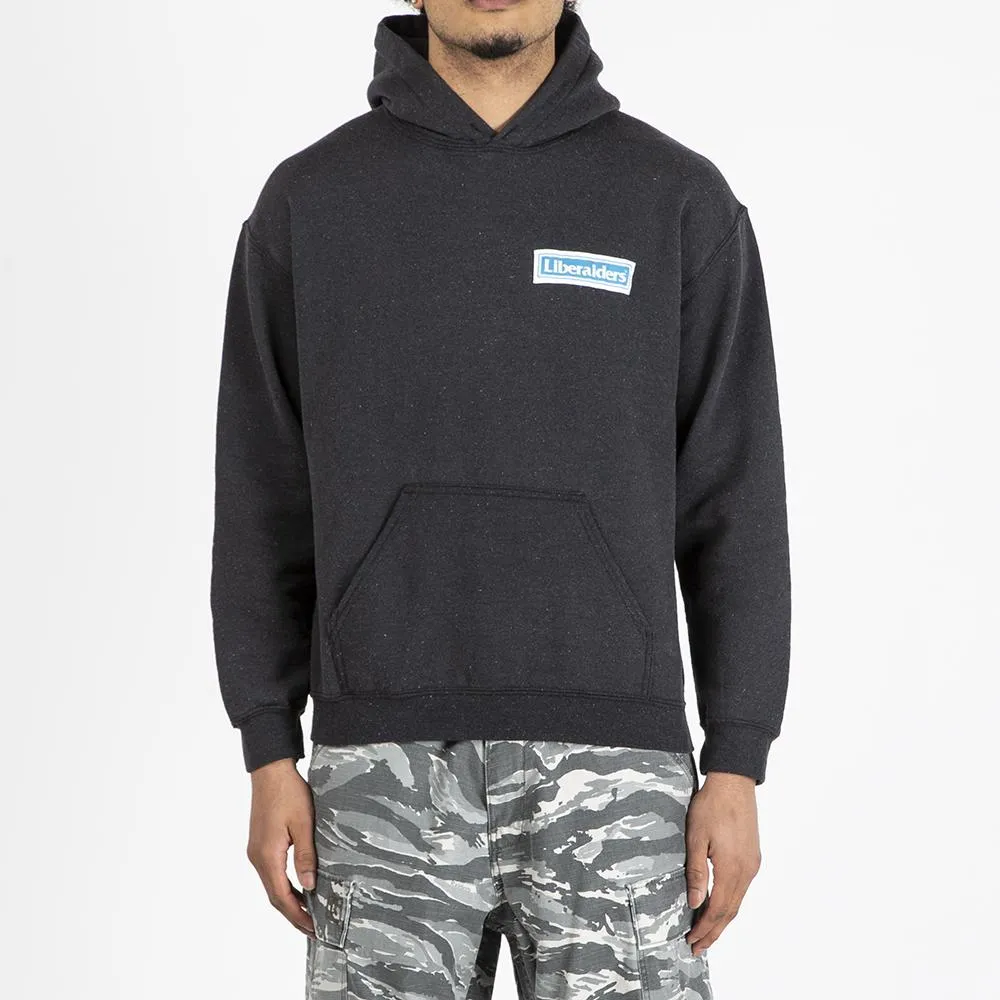 Liberaiders Patchwork Pullover Hoodie / Black