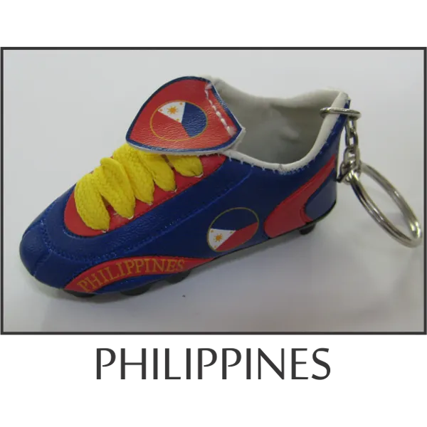 Philippines Mini Soccer Shoe Key Chain