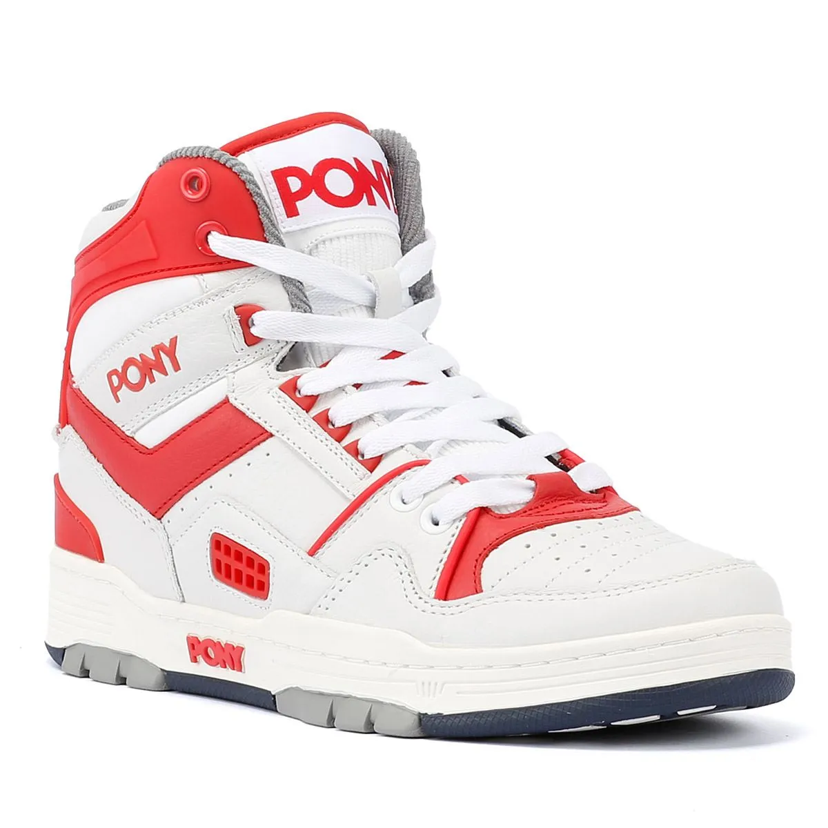 Pony M_100 White/Red Trainers