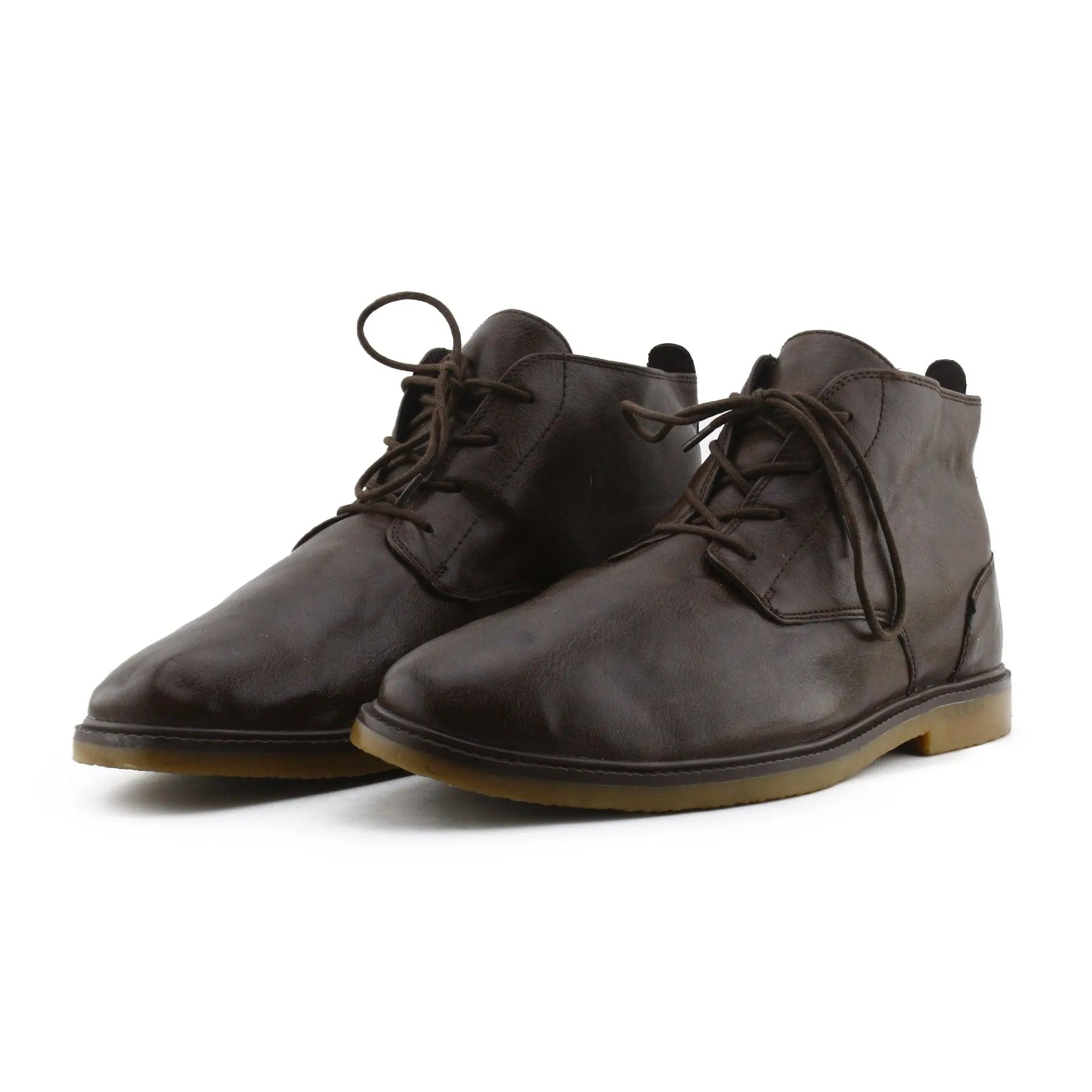 Pull & Bear Laces Desert Boots | 100% Authentic Leather