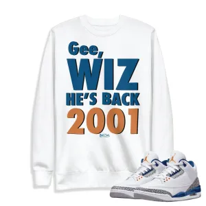 Retro 3 Wizards PE Gee Wiz Sweatshirt