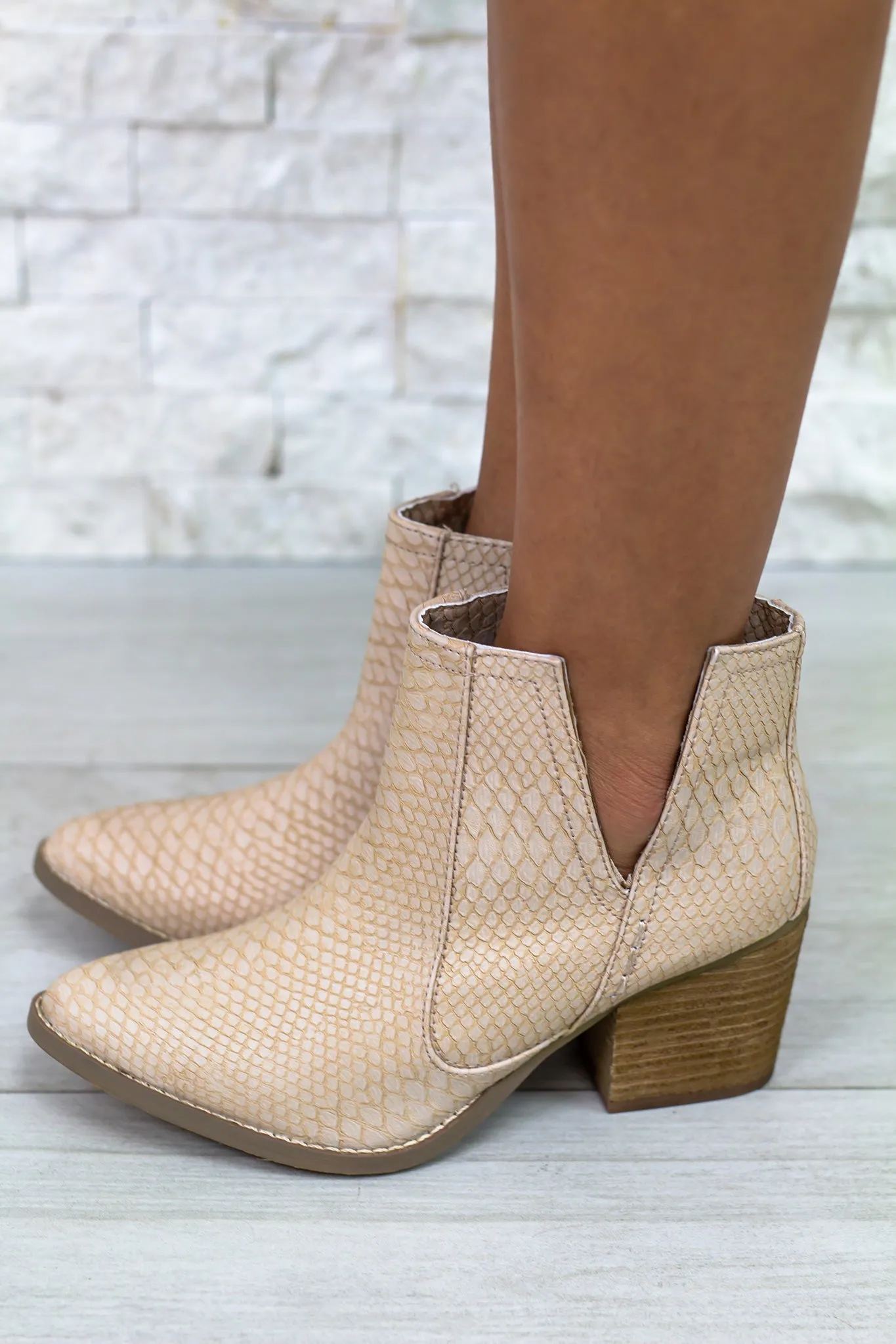 Tarim Blush Booties