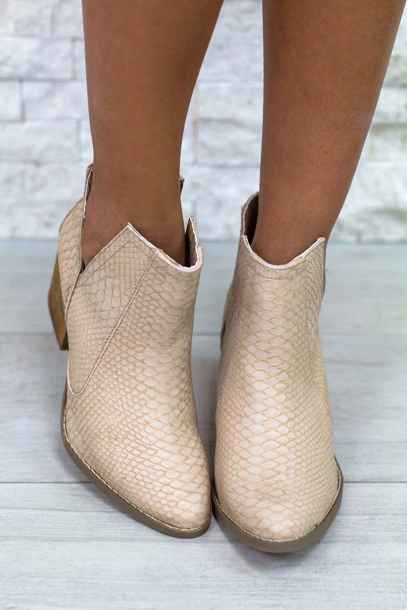 Tarim Blush Booties