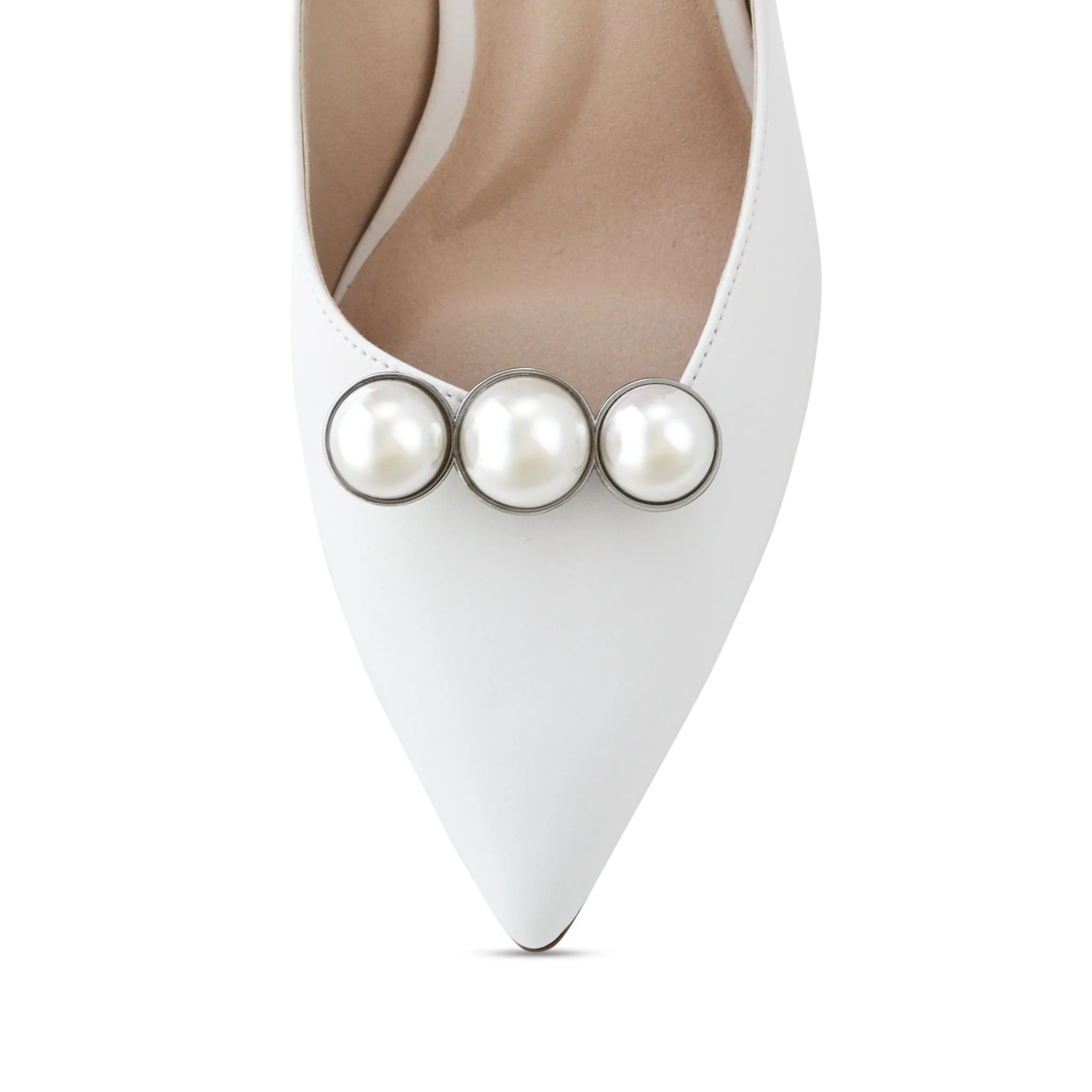 TRINITY PEARL SHOE CLIPS