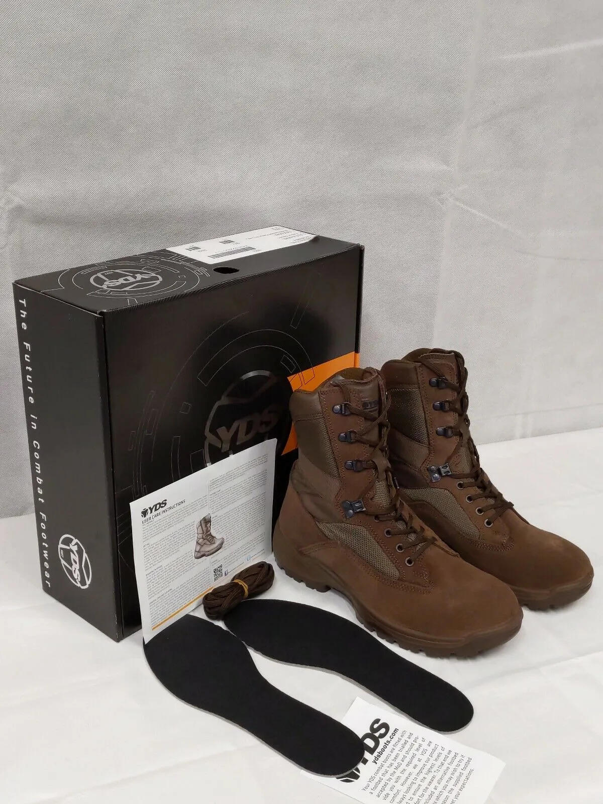 YDS Brown Falcon Desert Combat Patrol Boots